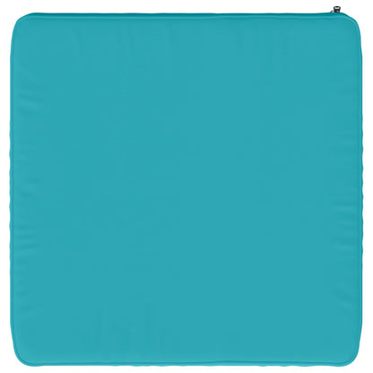 4-Piece Seat Cushions VUGHT 4 pcs 100% Polyester Turquoise