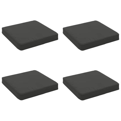 4-Piece Seat Cushions VUGHT 4 pcs 100% Polyester Anthracite