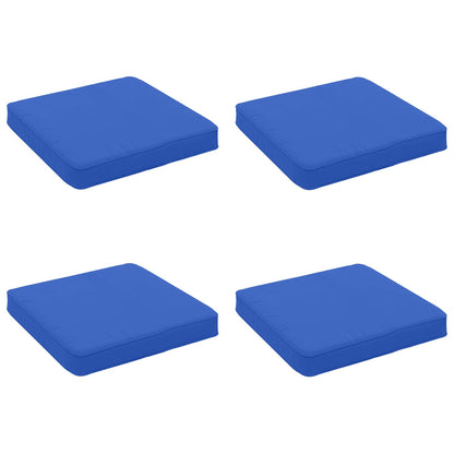 4-Piece Seat Cushions VUGHT 4 pcs 100% Polyester Royal Blue