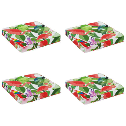4-Piece Seat Cushions VUGHT 4 pcs 100% Polyester Multicolour