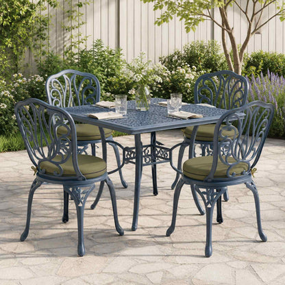 4-Piece Seat Cushions SOEST 4 pcs 100% Polyester Olive Green
