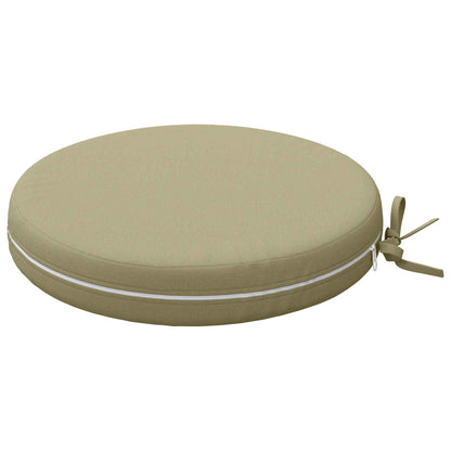 4-Piece Seat Cushions SOEST 4 pcs 100% Polyester Light Green