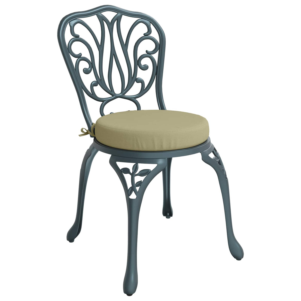 4-Piece Seat Cushions SOEST 4 pcs 100% Polyester Light Green