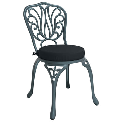 4-Piece Seat Cushions SOEST 4 pcs 100% Polyester Dark Blue