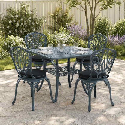 4-Piece Seat Cushions SOEST 4 pcs 100% Polyester Black