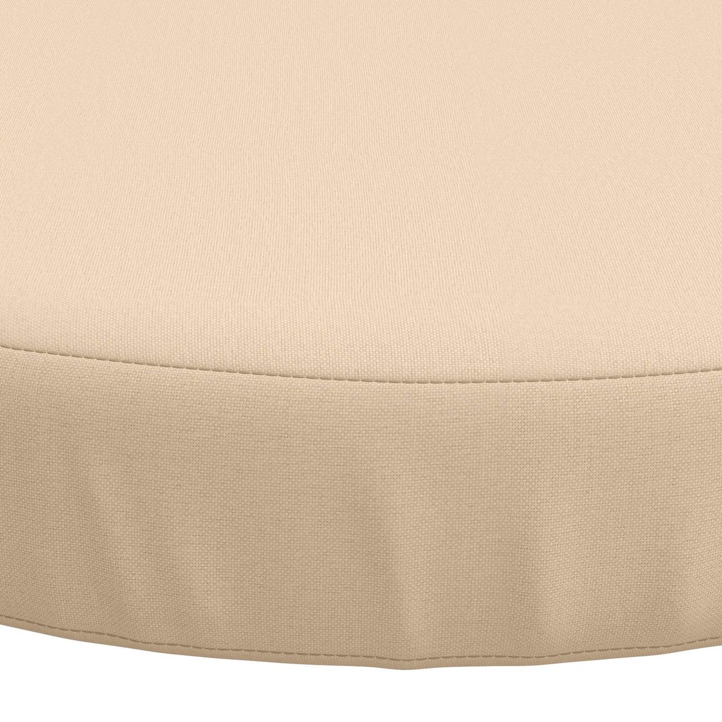 4-Piece Seat Cushions SOEST 4 pcs 100% Polyester Cream