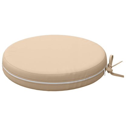 4-Piece Seat Cushions SOEST 4 pcs 100% Polyester Cream