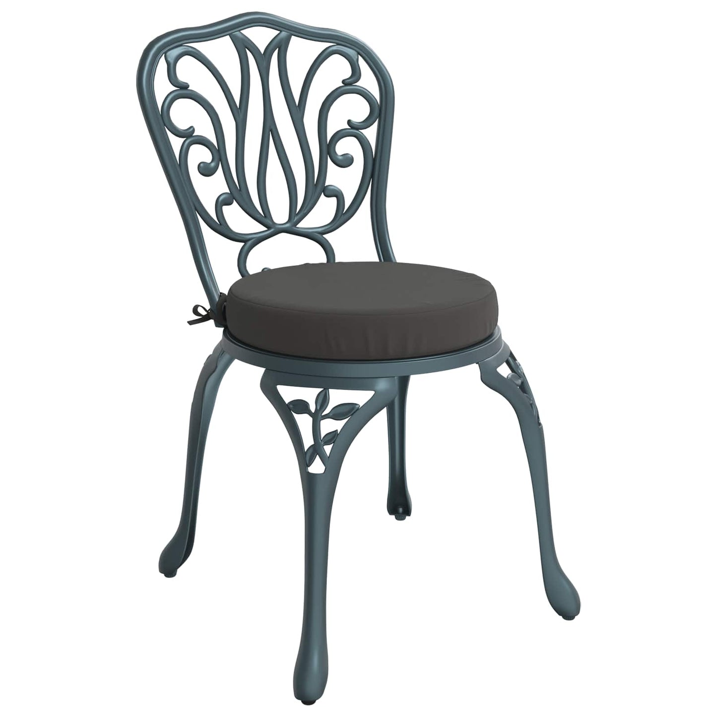 4-Piece Seat Cushions SOEST 4 pcs 100% Polyester Anthracite
