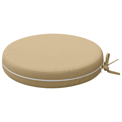 4-Piece Seat Cushions SOEST 4 pcs 100% Polyester Beige