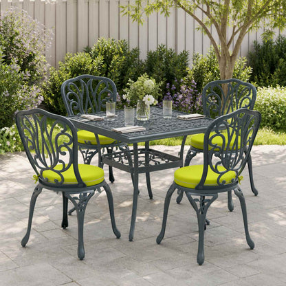 4-Piece Seat Cushions SOEST 4 pcs 100% Polyester Bright Green