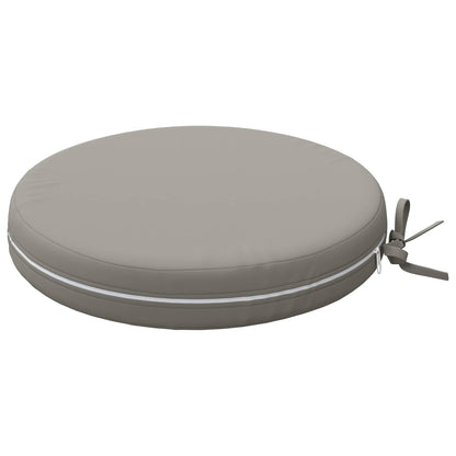 4-Piece Seat Cushions SOEST 4 pcs 100% Polyester Grey