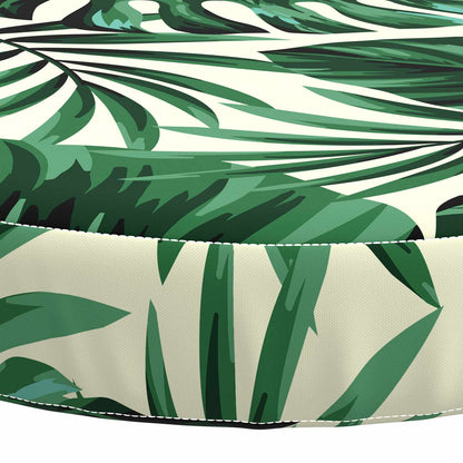 4-Piece Seat Cushions SOEST 4 pcs 100% Polyester Leaf Pattern