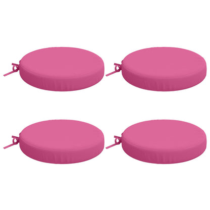 4-Piece Seat Cushions SOEST 4 pcs 100% Polyester Pink
