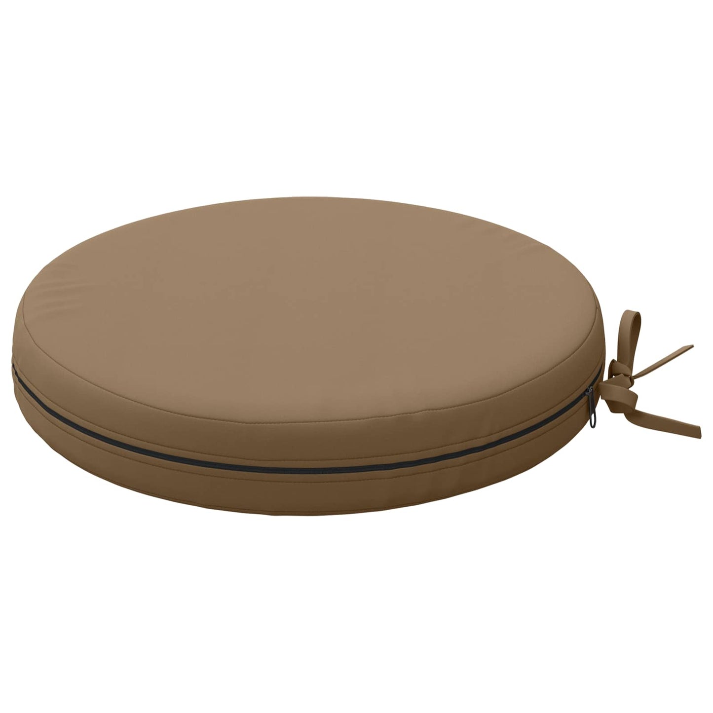 4-Piece Seat Cushions SOEST 4 pcs 100% Polyester Taupe