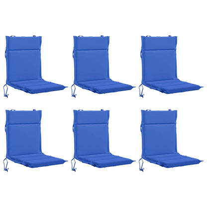 6-Piece High Back Chair Cushions GEMERT 6 pcs 100% Polyester