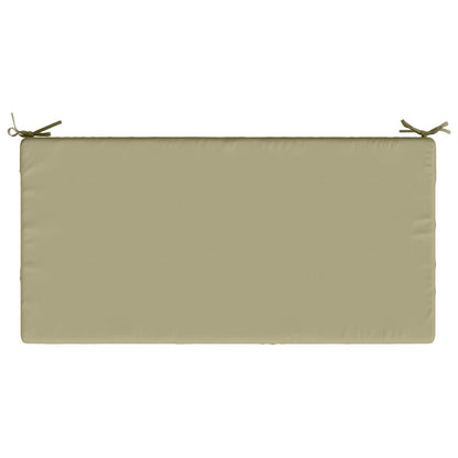 Seat Cushion SOEST 100% Polyester Light green 120 x 60 x 15 cm