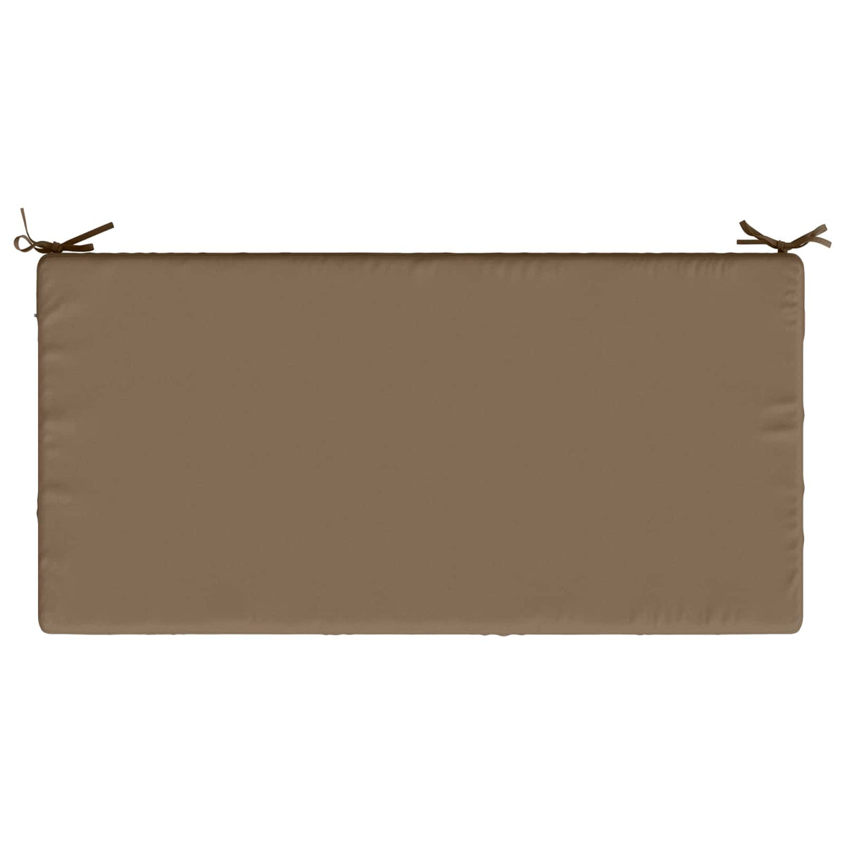 Seat Cushion SOEST 100% Polyester Taupe 120 x 60 x 15 cm