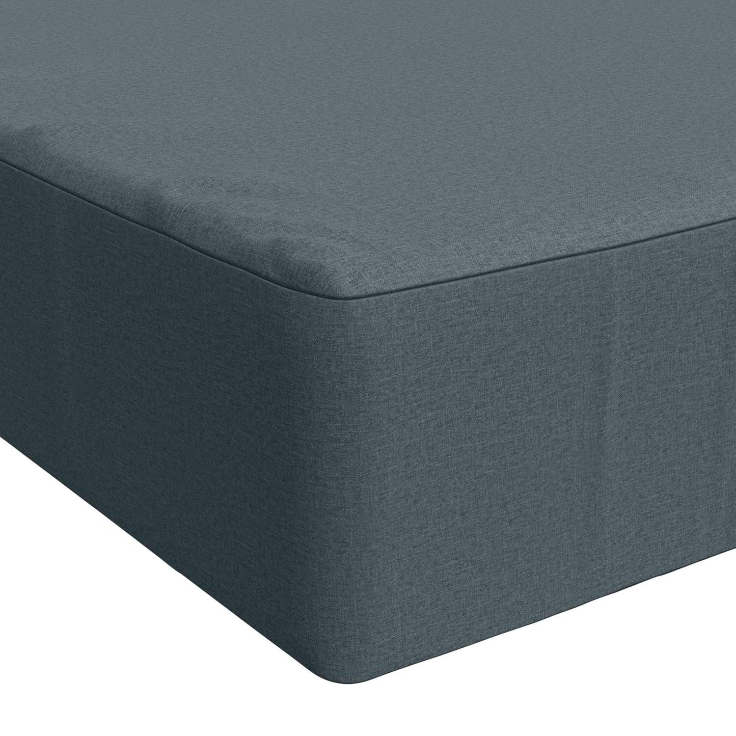 Seat Cushion SOEST 100% Polyester Blue 120 x 60 x 15 cm