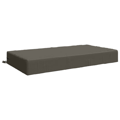 Seat Cushion SOEST 100% Polyester Grey 120 x 60 x 15 cm