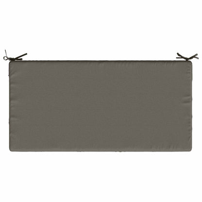 Seat Cushion SOEST 100% Polyester Grey 120 x 60 x 15 cm