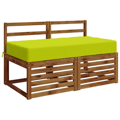 Seat Cushion SOEST 100% Polyester Bright green 120 x 60 x 15 cm