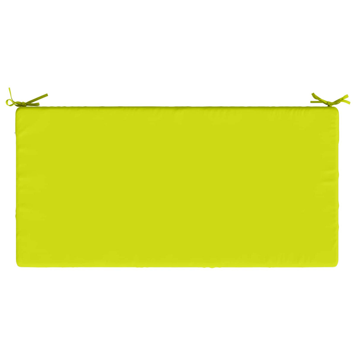 Seat Cushion SOEST 100% Polyester Bright green 120 x 60 x 15 cm