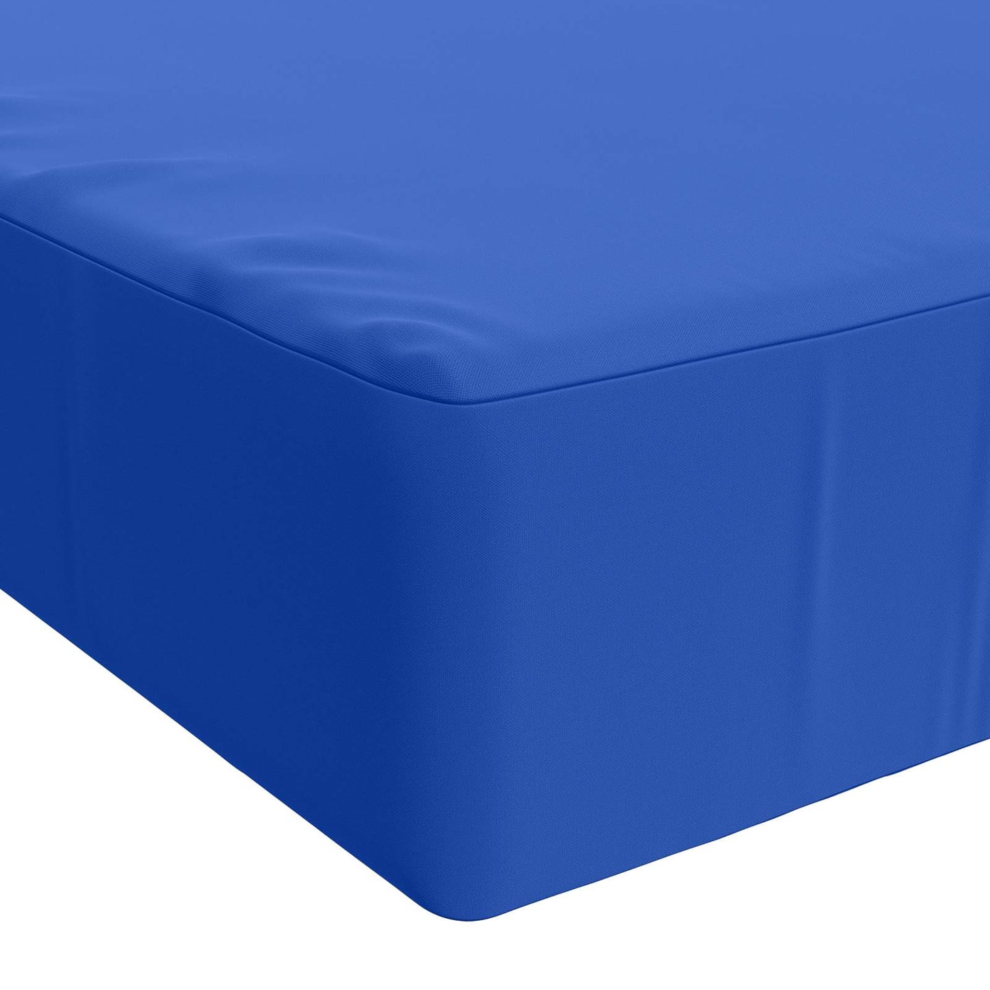 Seat Cushion SOEST 100% Polyester Royal blue 120 x 60 x 15 cm
