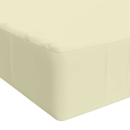 Seat Cushion SOEST 100% Polyester Cream 120 x 60 x 15 cm