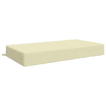Seat Cushion SOEST 100% Polyester Cream 120 x 60 x 15 cm