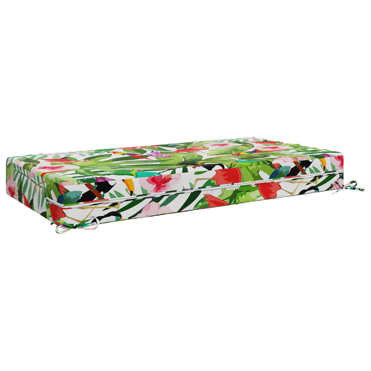 Seat Cushion SOEST 100% Polyester Multicolour 120 x 60 x 15 cm