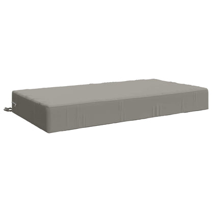 Seat Cushion SOEST 100% Polyester Grey 120 x 60 x 15 cm