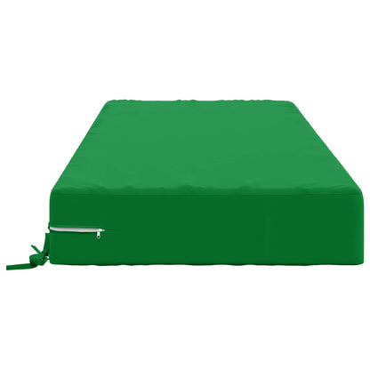 Seat Cushion SOEST 100% Polyester Green 120 x 60 x 15 cm