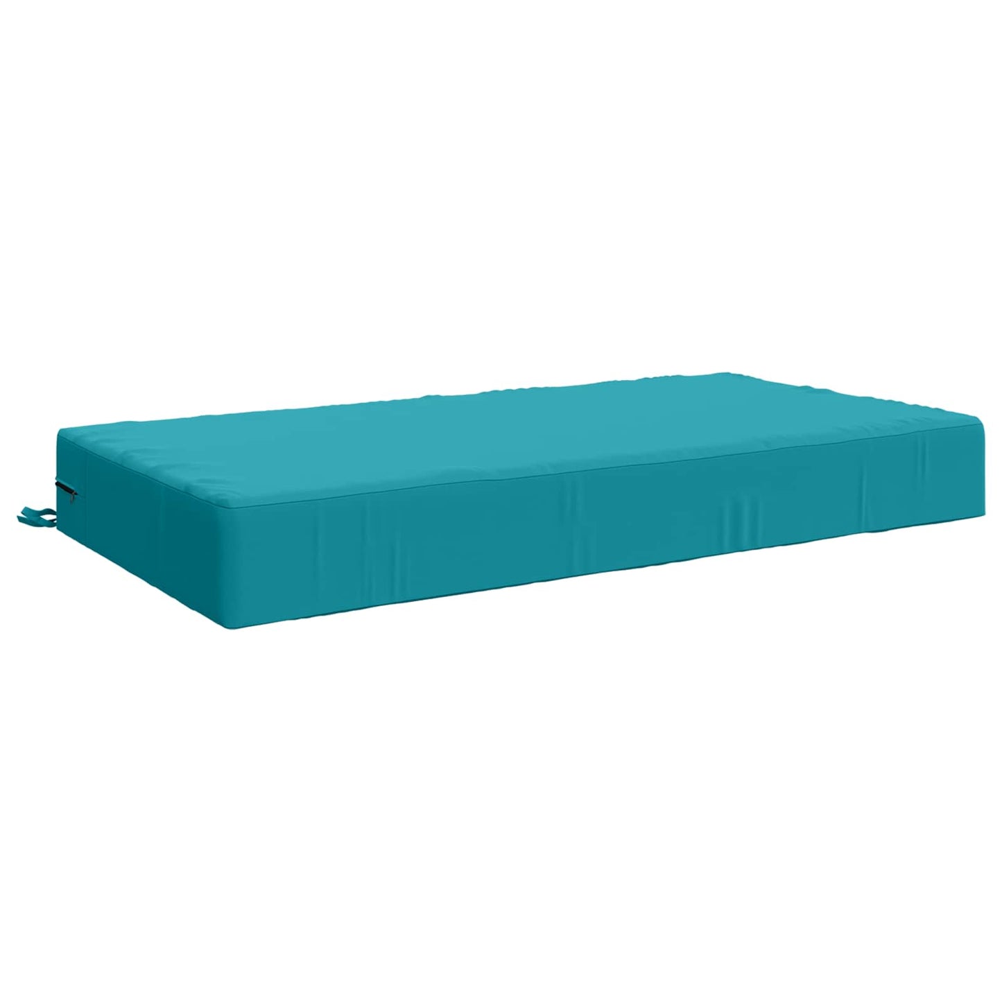 Seat Cushion SOEST 100% Polyester Turquoise 120 x 60 x 15 cm