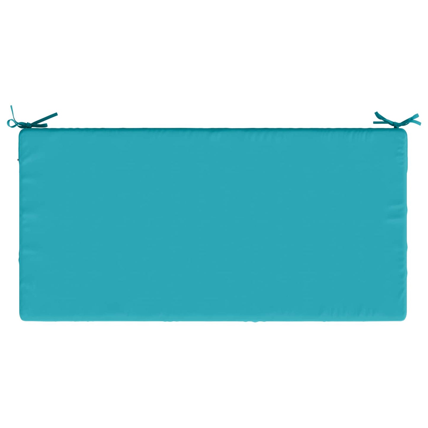 Seat Cushion SOEST 100% Polyester Turquoise 120 x 60 x 15 cm