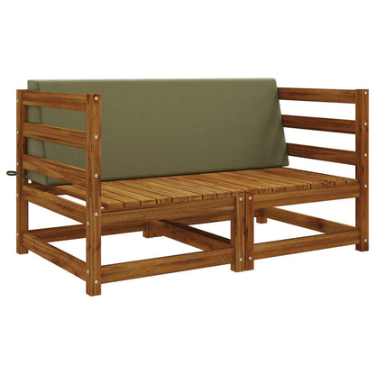 Back cushion SOEST 100% Polyester Olive green 120 x 20 x 40 cm