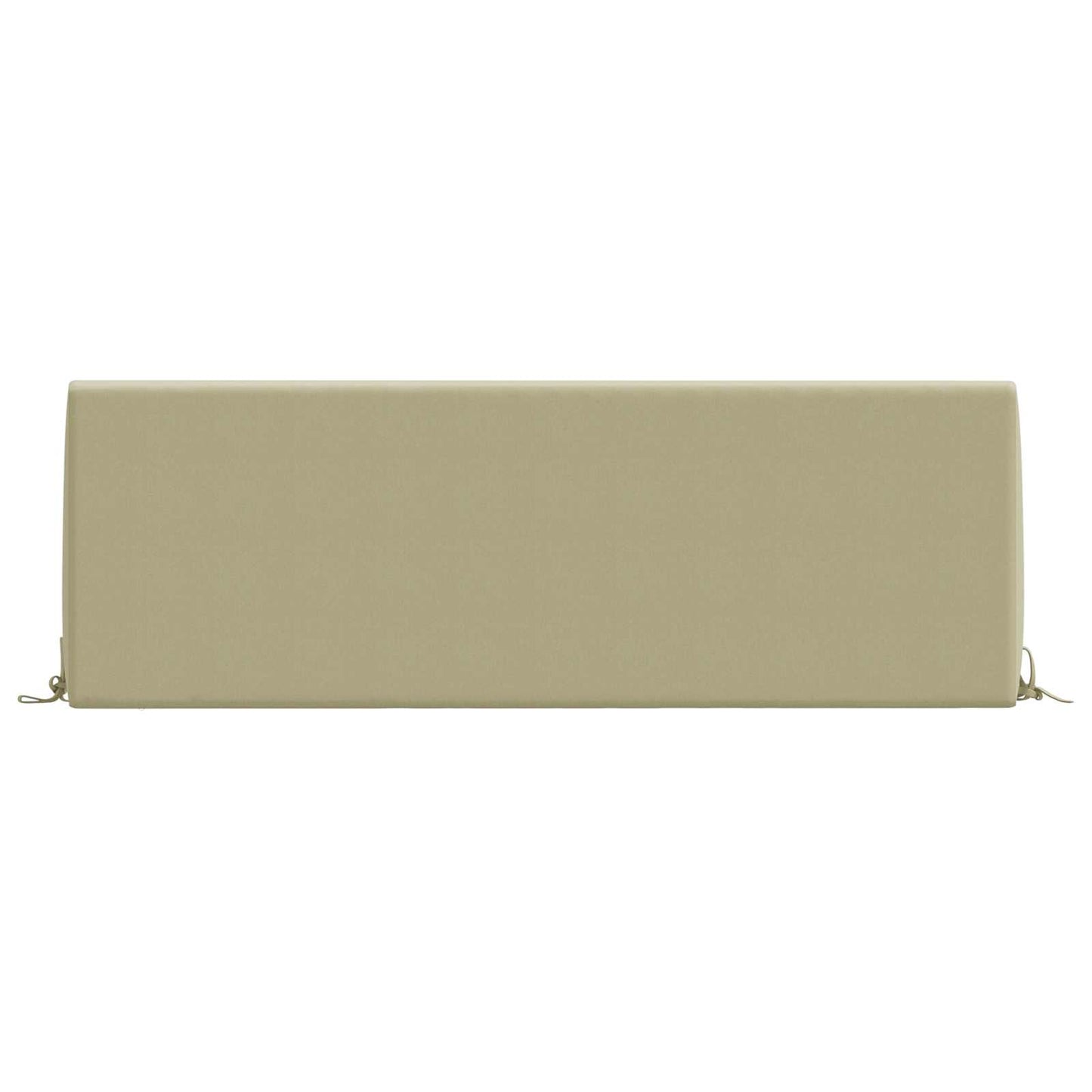 Back cushion SOEST 100% Polyester Light green 120 x 20 x 40 cm