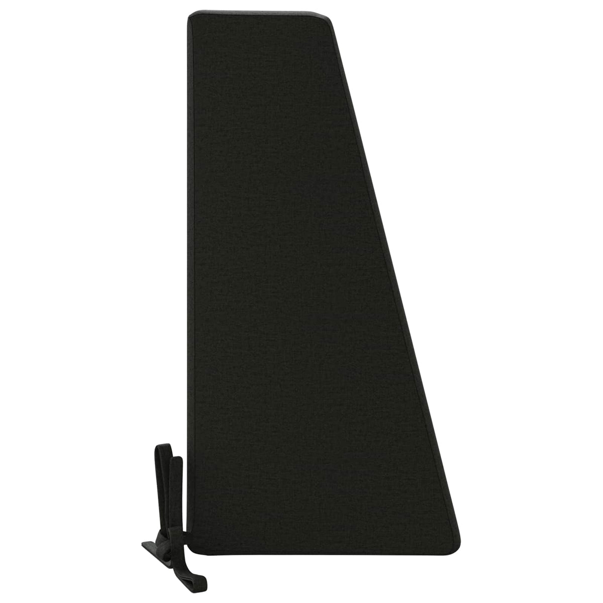 Back cushion SOEST 100% Polyester Black 120 x 20 x 40 cm