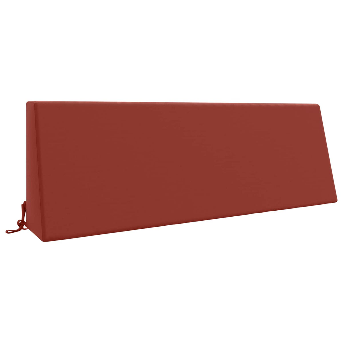 Back cushion SOEST 100% Polyester Red 120 x 20 x 40 cm