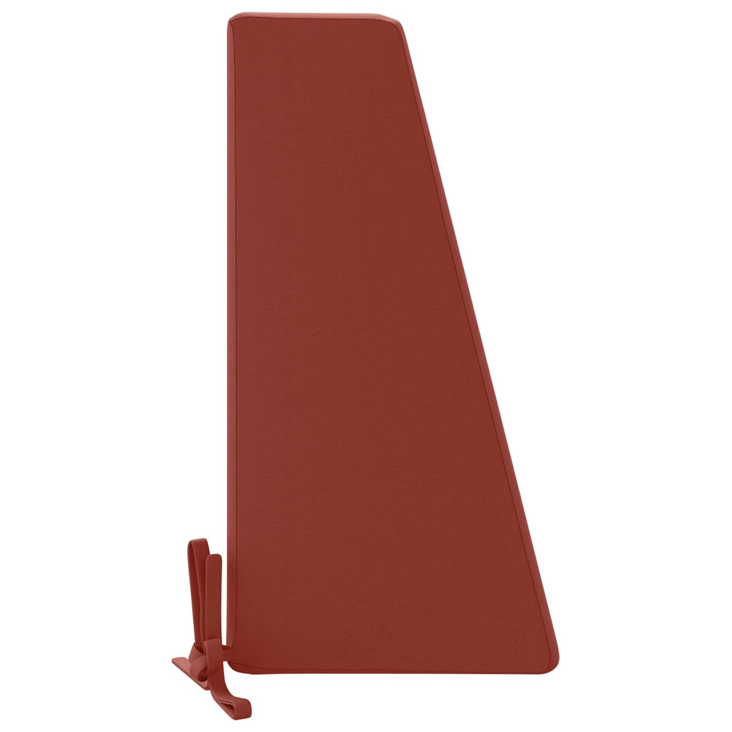 Back cushion SOEST 100% Polyester Red 120 x 20 x 40 cm