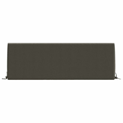 Back cushion SOEST 100% Polyester Anthracite 120 x 20 x 40 cm