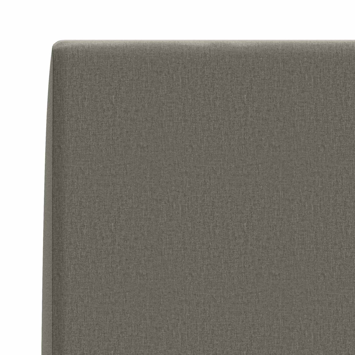Back cushion SOEST 100% Polyester Grey 120 x 20 x 40 cm