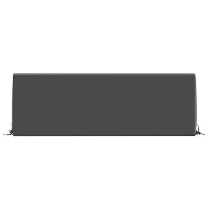 Back cushion SOEST 100% Polyester Anthracite 120 x 20 x 40 cm