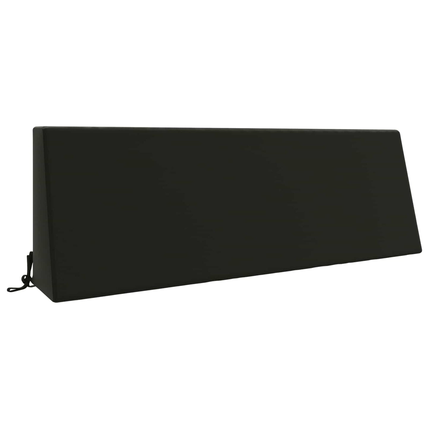 Back cushion SOEST 100% Polyester Black 120 x 20 x 40 cm