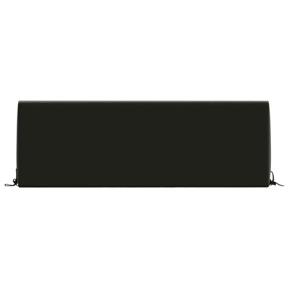 Back cushion SOEST 100% Polyester Black 120 x 20 x 40 cm