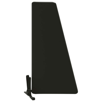 Back cushion SOEST 100% Polyester Black 120 x 20 x 40 cm