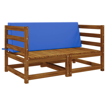 Back cushion SOEST 100% Polyester Royal blue 120 x 20 x 40 cm
