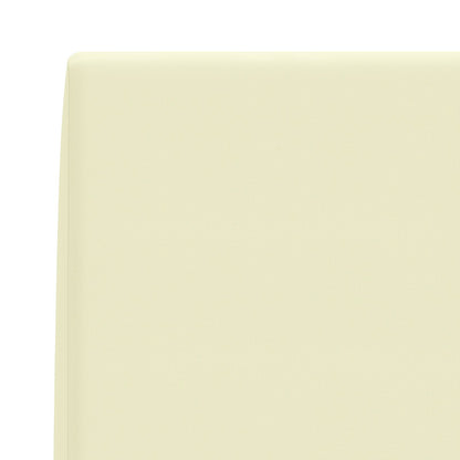 Back cushion SOEST 100% Polyester Cream 120 x 20 x 40 cm