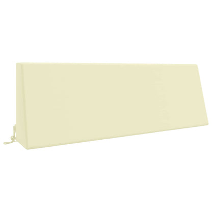Back cushion SOEST 100% Polyester Cream 120 x 20 x 40 cm