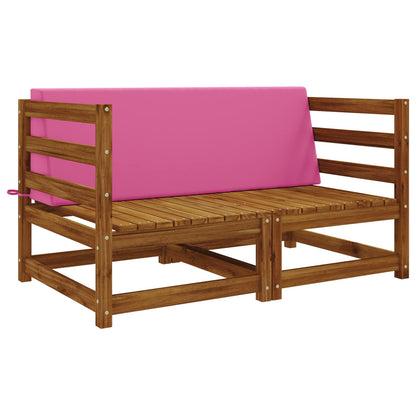 Back cushion SOEST 100% Polyester Pink 120 x 20 x 40 cm