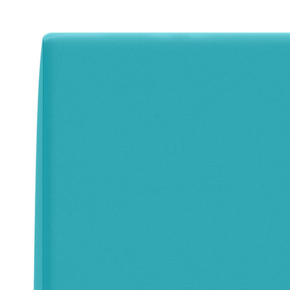 Back cushion SOEST 100% Polyester Turquoise 120 x 20 x 40 cm